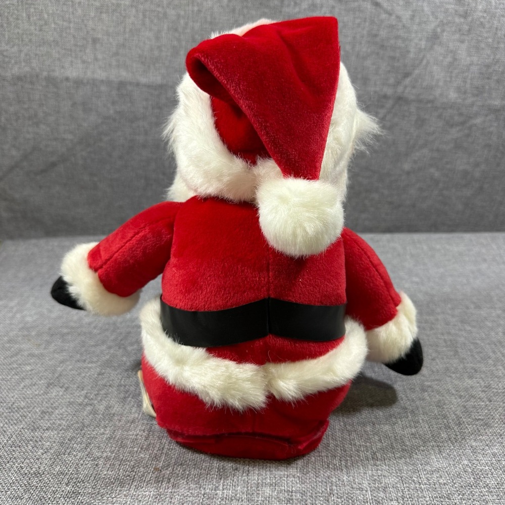 VTG Gemmy Santa Animated "Santa Claus Is Coming To Town Light Up Cheeks Untested - Picture 7 of 12
